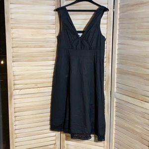 Garnet Hill black sundress